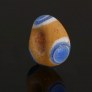 Ancient glass bead with layered eyes, Mediterranean